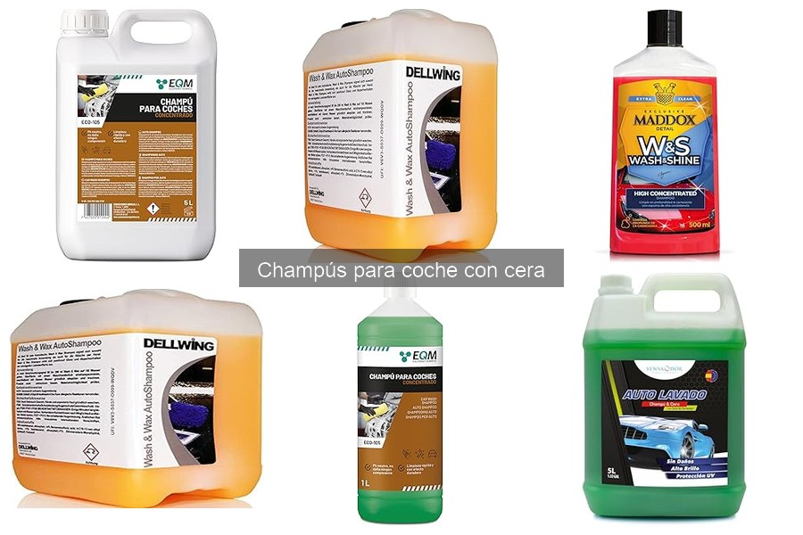 Ofertas en champús para coche con cera: ¡ahorra hoy!