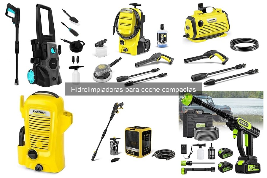 Ofertas en hidrolimpiadoras compactas para coche 2023
