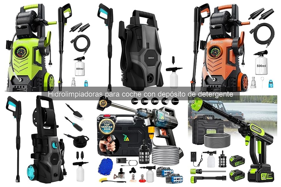 Ofertas en Hidrolimpiadoras para Coche con Detergente