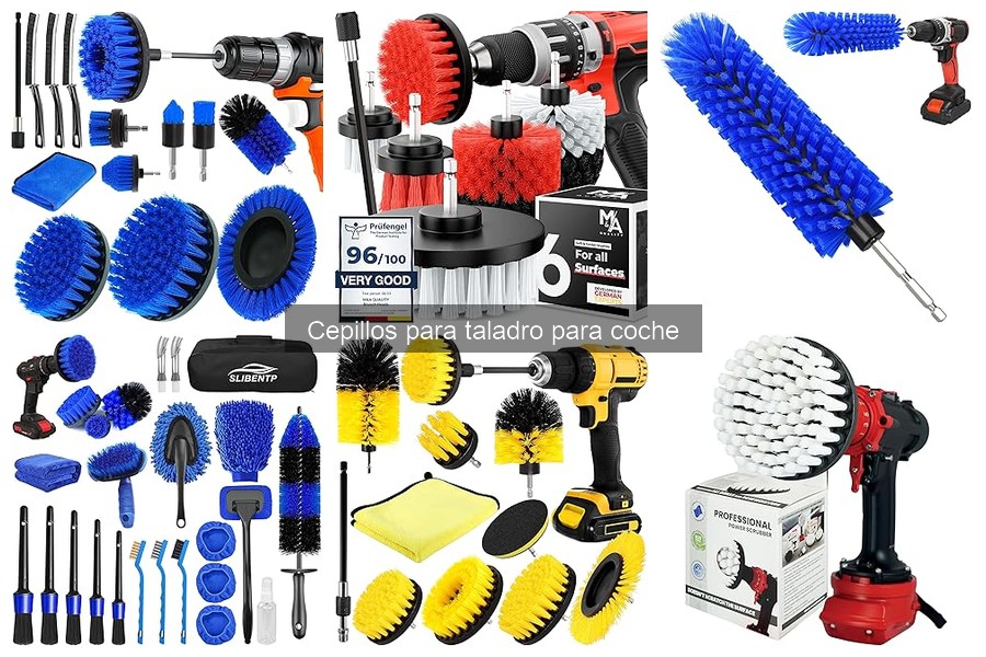 Ofertas y Descuentos en Cepillos para Taladro para Coches