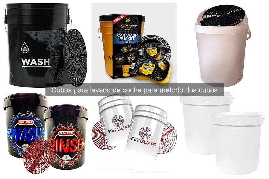 Ofertas y precios de cubos para lavado de coche