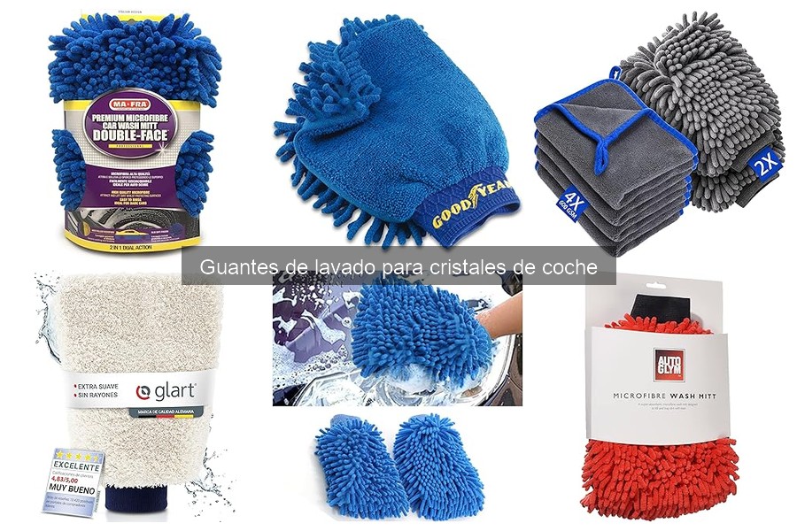 Ofertas y precios de guantes de lavado para cristales de coche