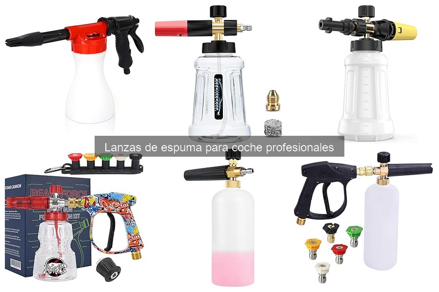Ofertas y precios de lanzas de espuma para coches en Amazon