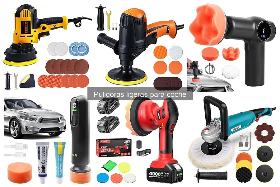 Ofertas y precios de pulidoras ligeras para coche