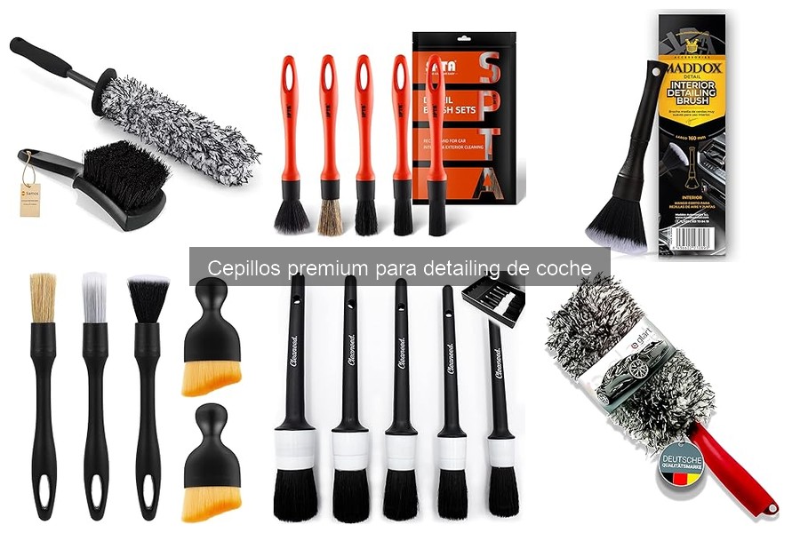 Opiniones de Cepillos Premium para Detailing de Coche