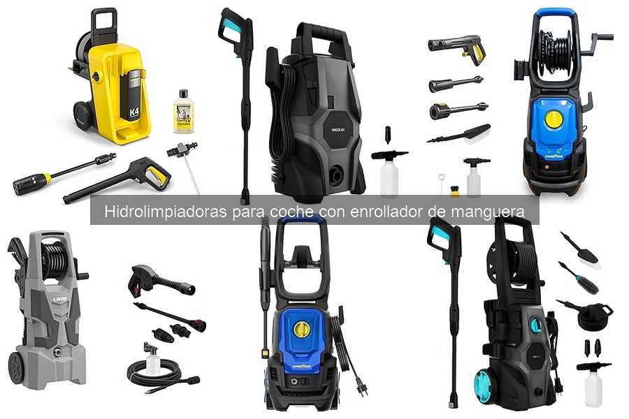 Opiniones de hidrolimpiadoras con enrollador de manguera