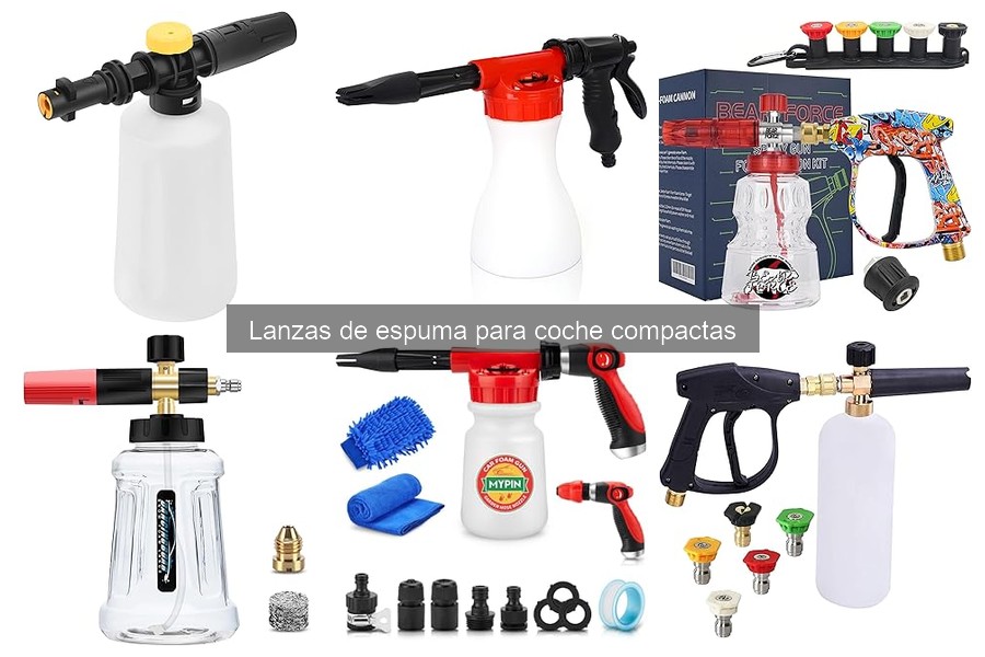 Opiniones de lanzas de espuma compactas para coche