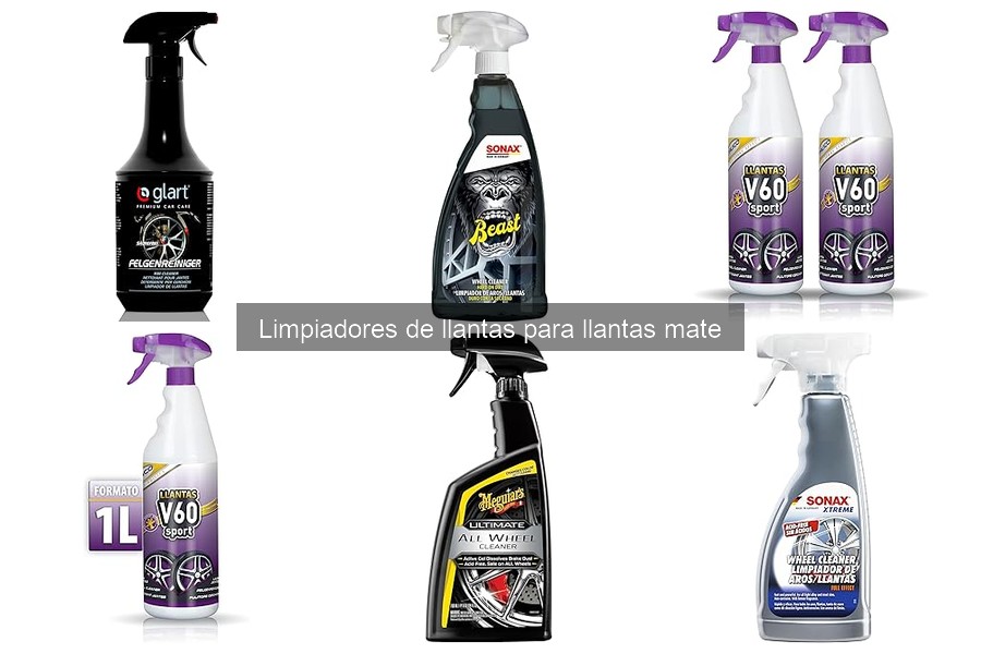 Opiniones de limpiadores de llantas mate: ¿Cuál elegir?