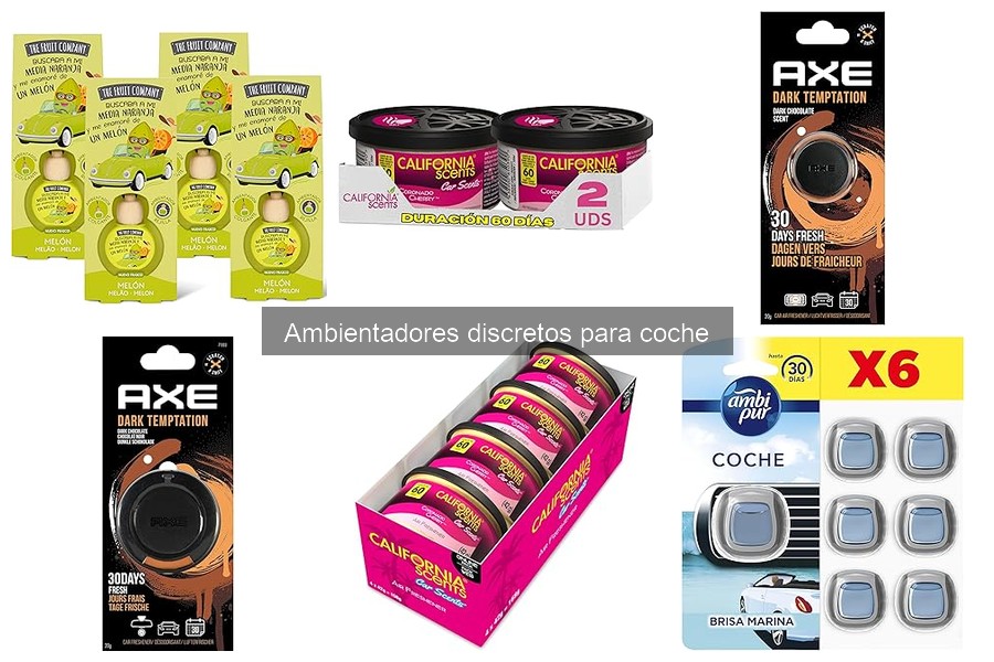 Opiniones sobre ambientadores discretos para coche