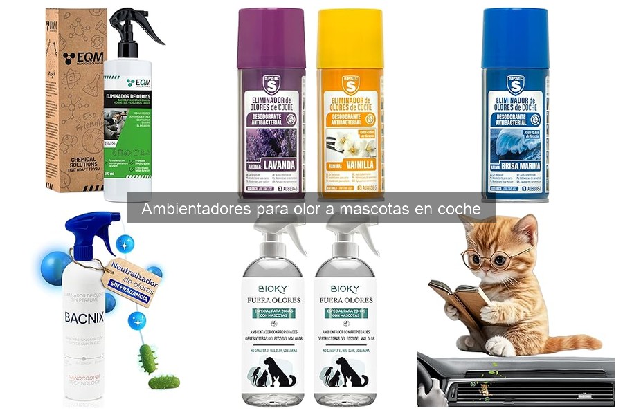 Opiniones sobre ambientadores para coche con olor a mascotas