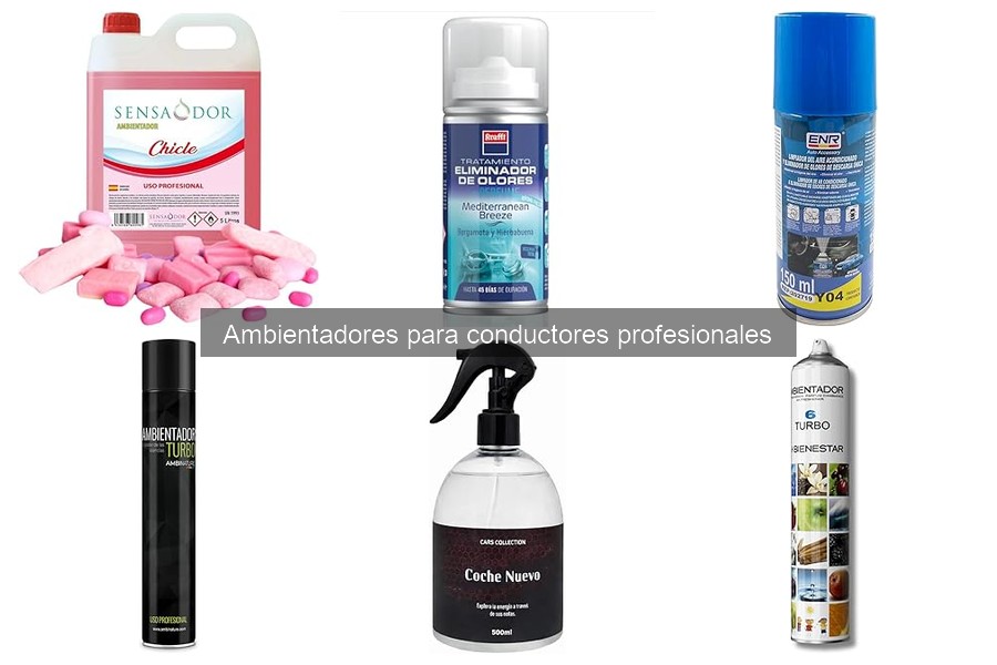 Opiniones sobre Ambientadores para Conductores Profesionales