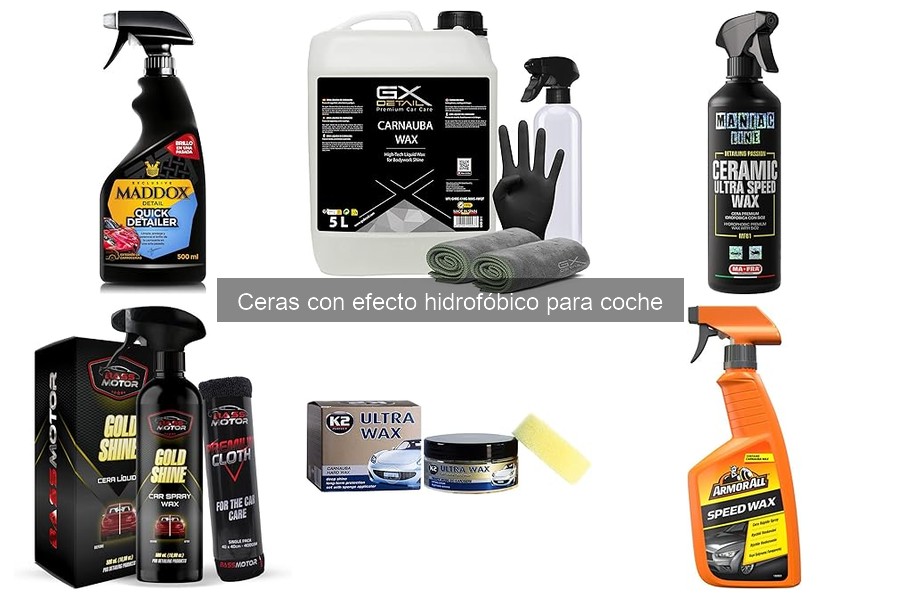 Opiniones sobre ceras hidrofóbicas para coche: experiencias reales
