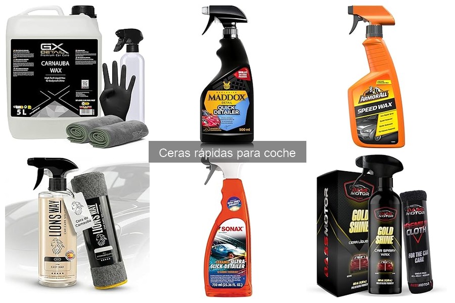 Opiniones sobre ceras rápidas para coche: experiencia real