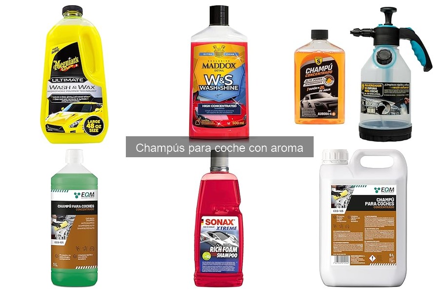 Opiniones sobre champús para coche con aroma