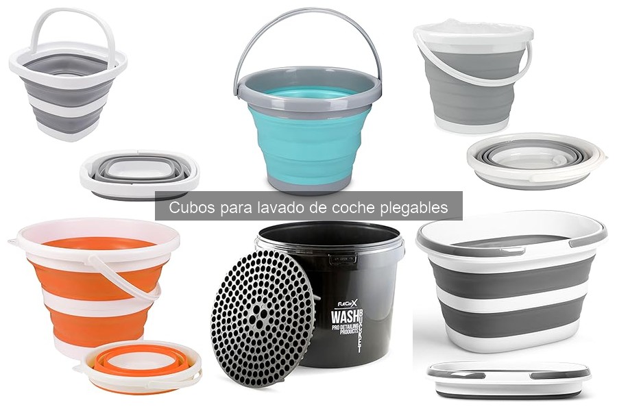 Opiniones sobre cubos plegables para lavado de coche