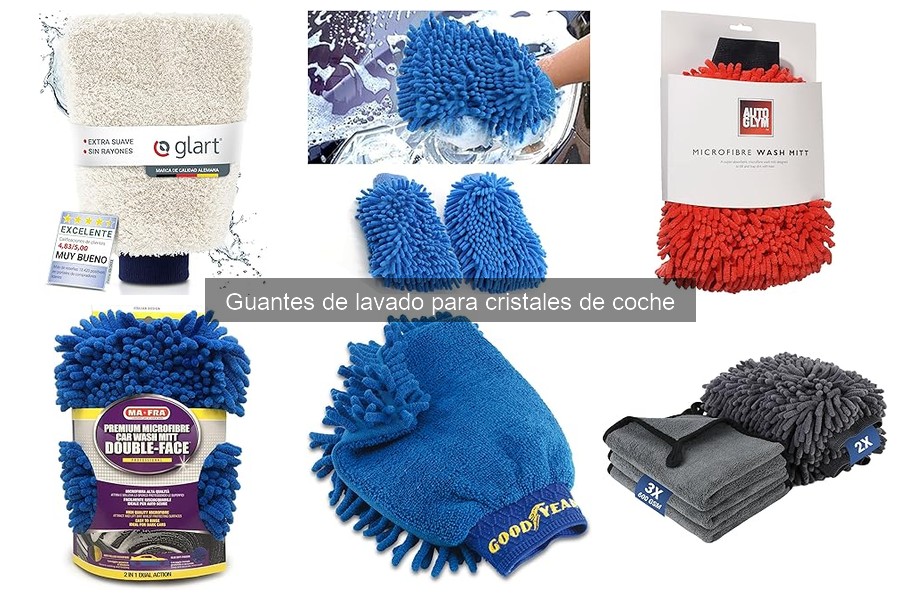 Opiniones sobre guantes de lavado de cristales de coche