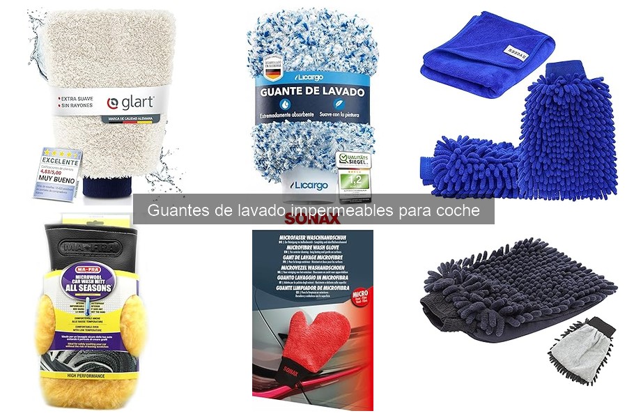 Opiniones sobre guantes de lavado impermeables para coche
