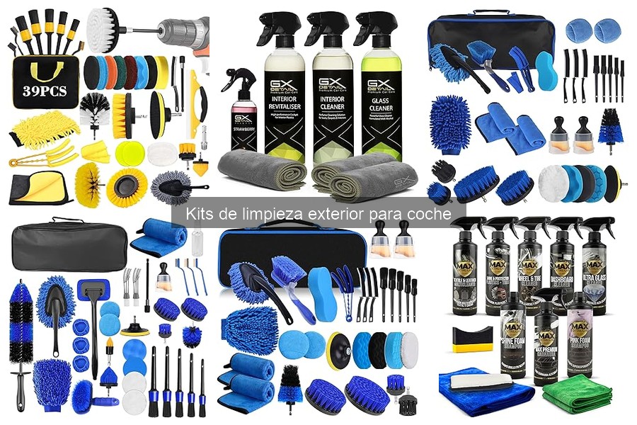 Opiniones sobre Kits de Limpieza Exterior para Coches