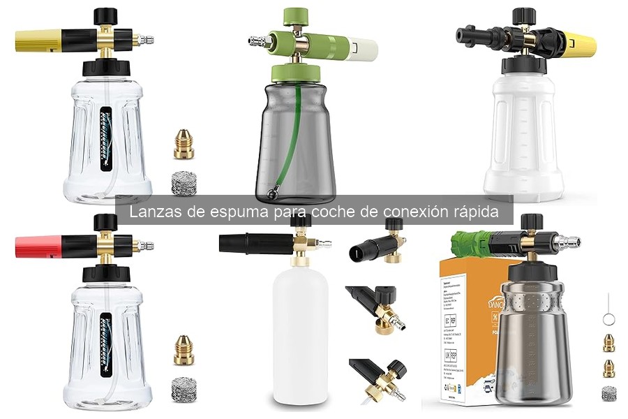 Opiniones sobre Lanzas de Espuma de Conexión Rápida