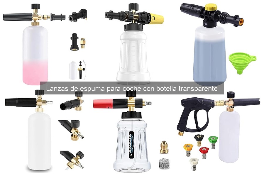 Opiniones sobre lanzas de espuma para coche - ¿Cuál elegir?