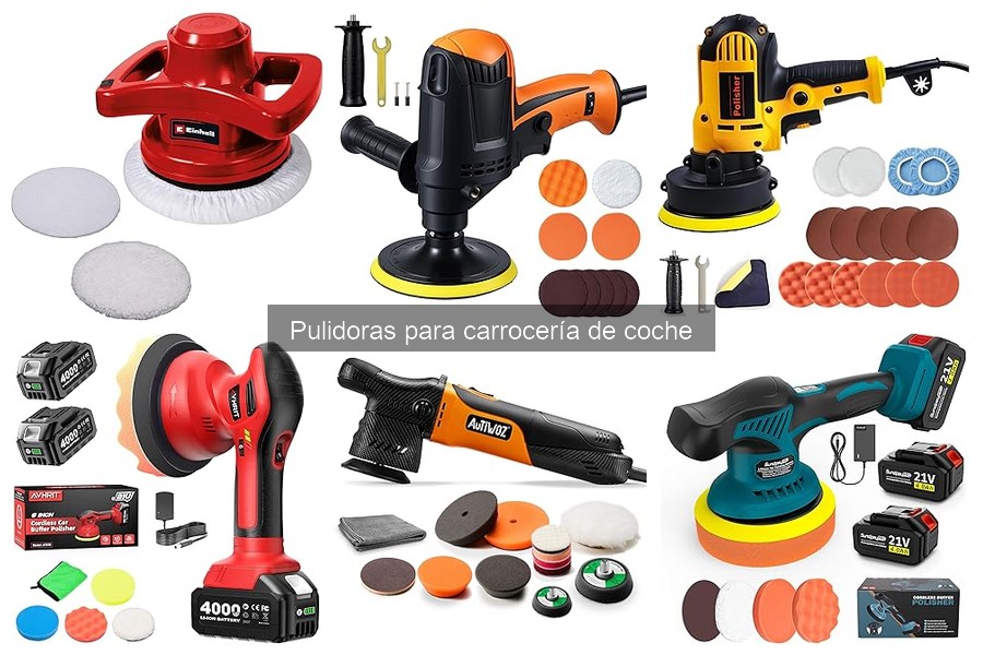 Opiniones sobre las mejores pulidoras para carrocería de coche