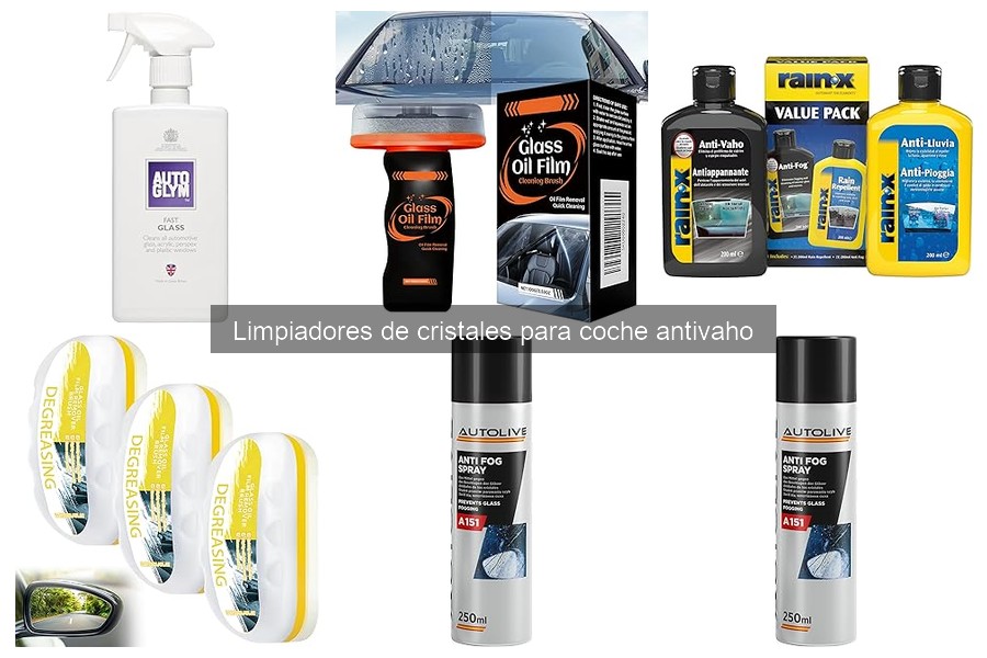 Opiniones sobre limpiadores de cristales antivaho para coche