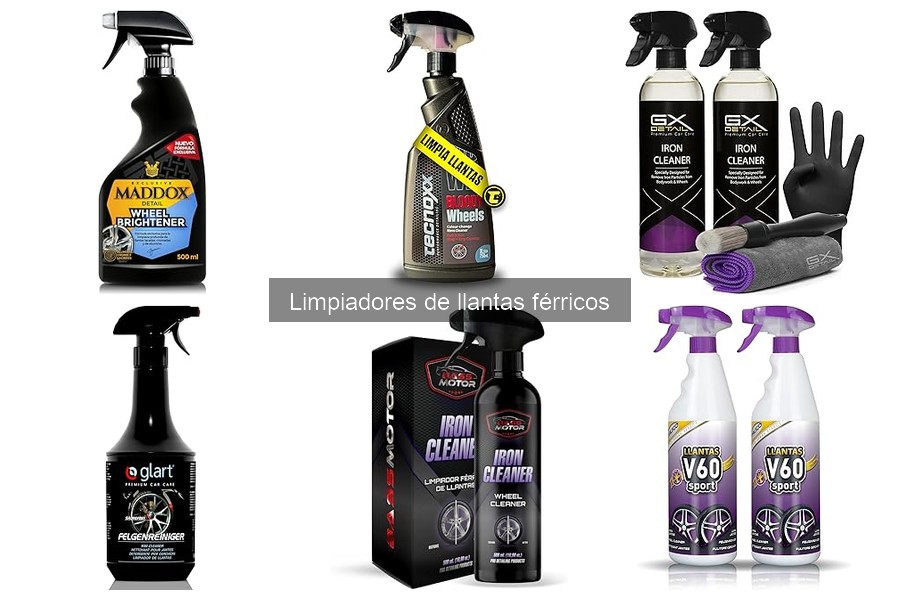 Opiniones sobre limpiadores de llantas férricos: ¿valen la pena?