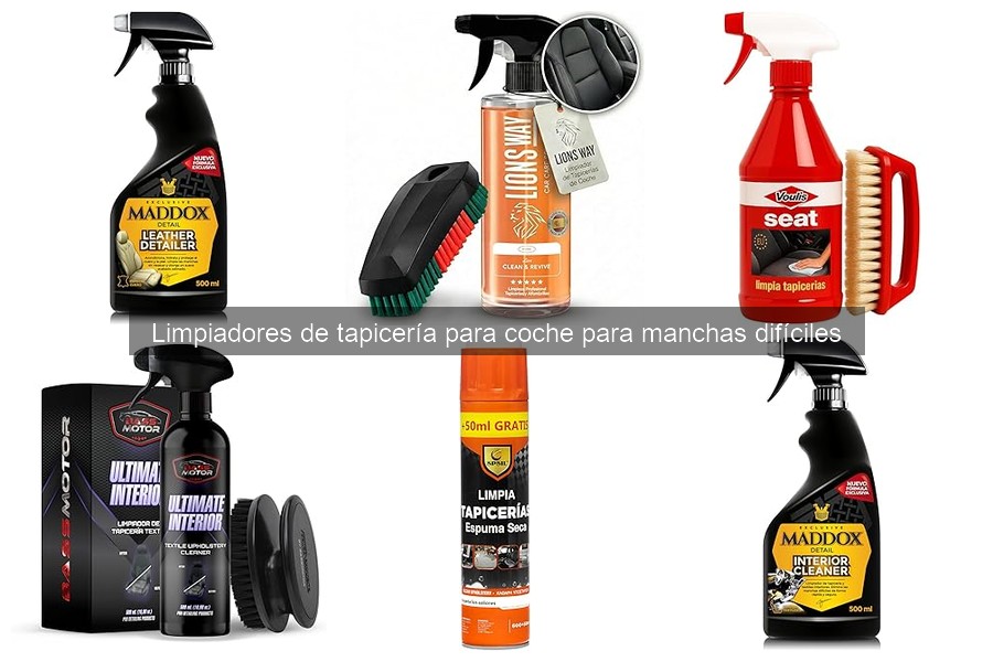 Opiniones sobre limpiadores de tapicería para coche