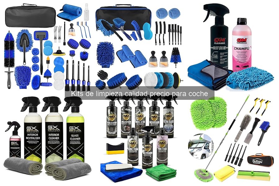 Opiniones sobre los mejores kits de limpieza de coche