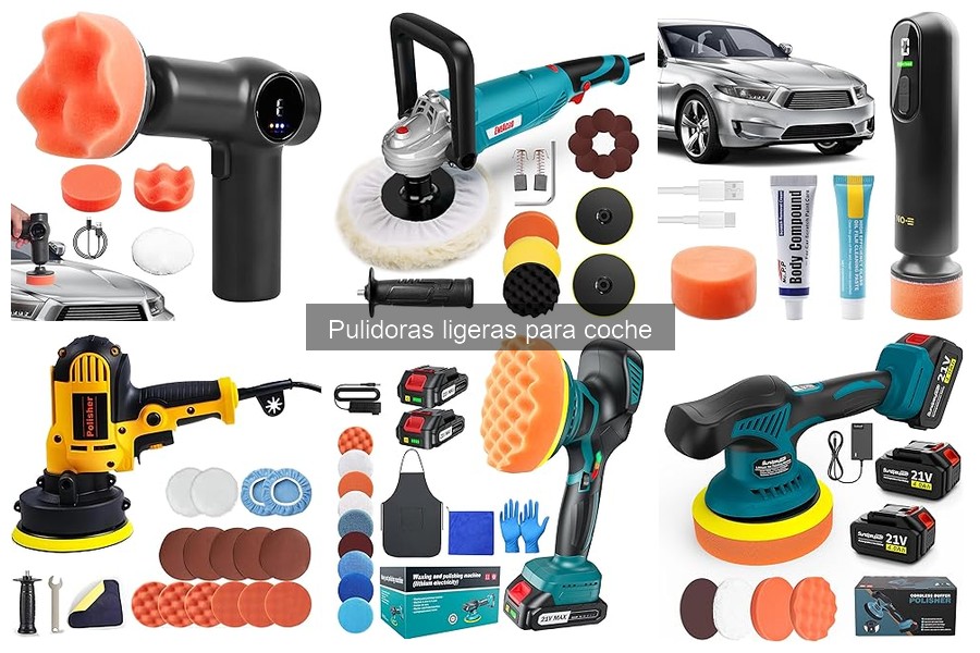 Opiniones sobre Pulidoras Ligeras para Coche: ¿Cuál Elegir?