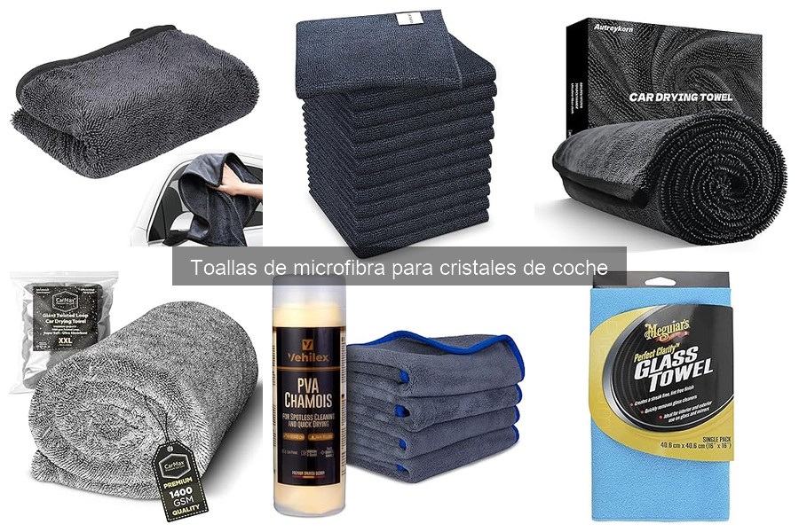 Opiniones sobre toallas de microfibra para cristales de coche