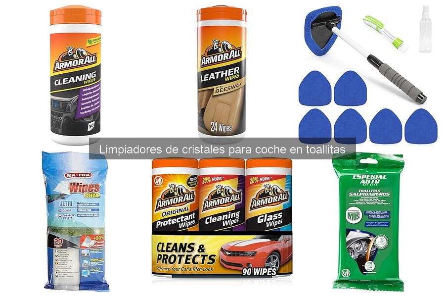 ¿Por qué elegir toallitas limpiadoras de cristales para coche?