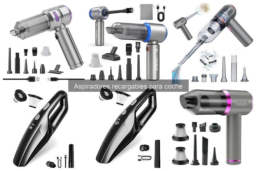 Precio promedio de aspiradores recargables para coche