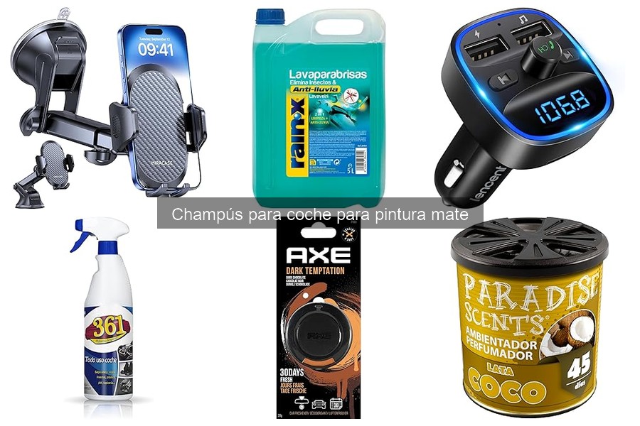 Precio promedio de champús para coche mate: guía 2023