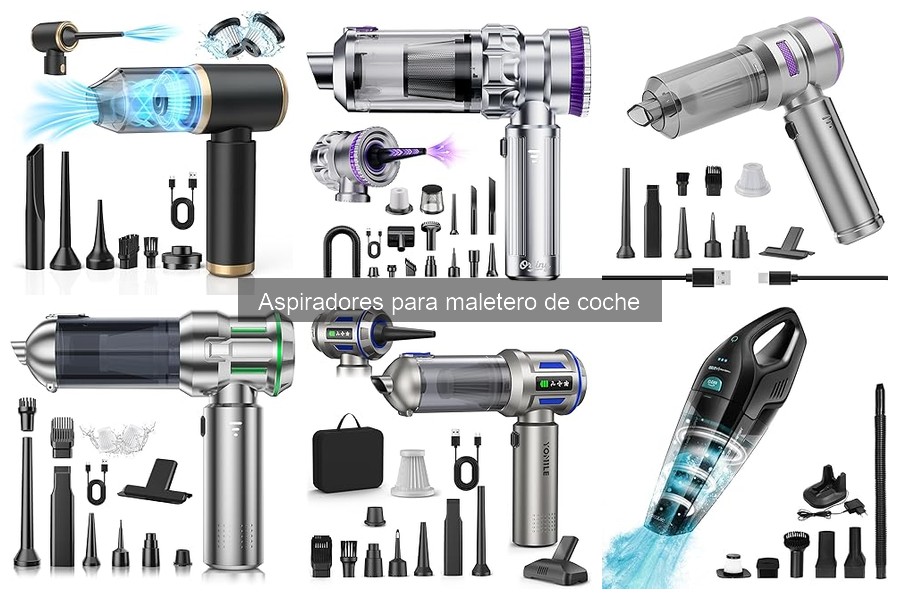 Precios de aspiradores para maletero de coche: guía de compra