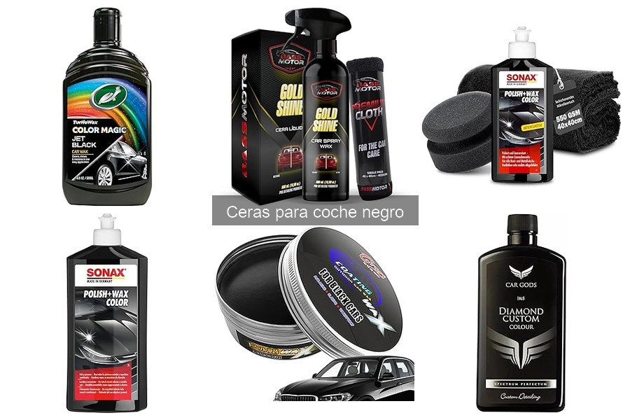 Precios de ceras para coche negro: opciones para tu presupuesto