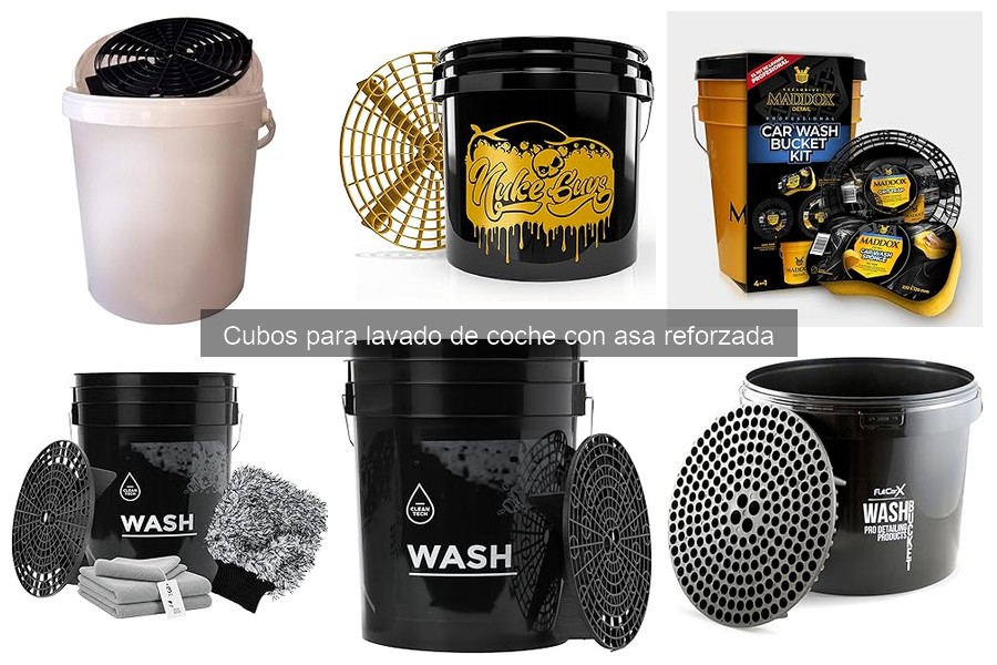 Precios de Cubos para Lavado de Coche con Asa Reforzada