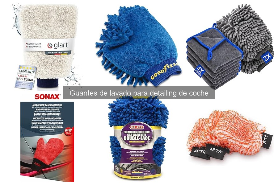 Precios de Guantes de Lavado para Detailing de Coche