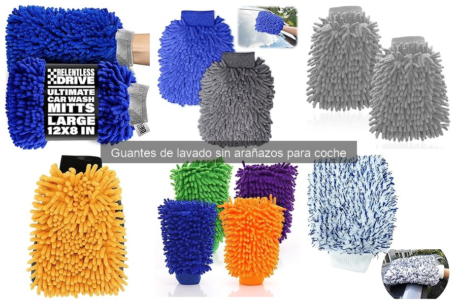 Precios de guantes de lavado sin arañazos para coche