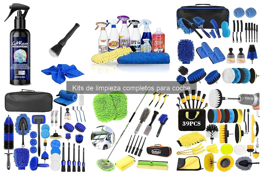 Precios de Kits de Limpieza Completos para Coche