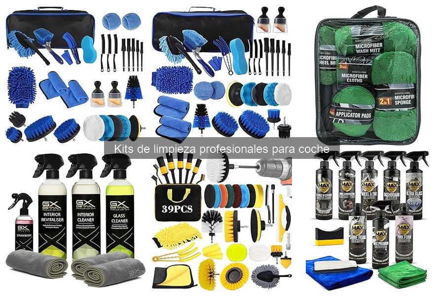 Precios de Kits de Limpieza Profesional para Coche: Ofertas y Comparativas