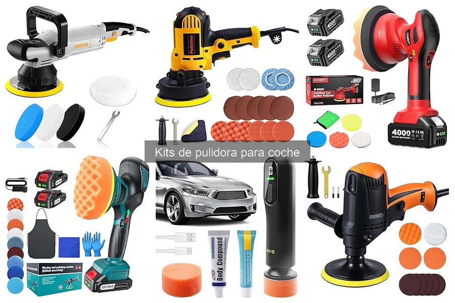 Precios de Kits de Pulidora para Coche: Opciones y Comparativa