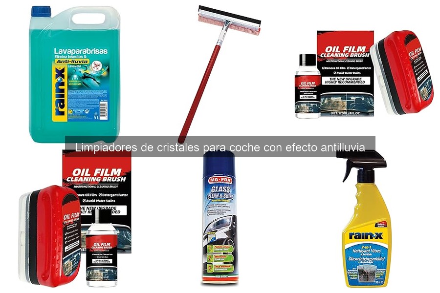 Precios de limpiadores de cristales antilluvia para coche