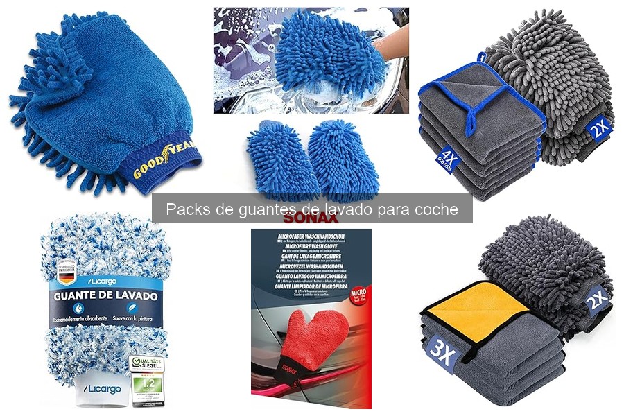 Precios de Packs de Guantes de Lavado para Coche