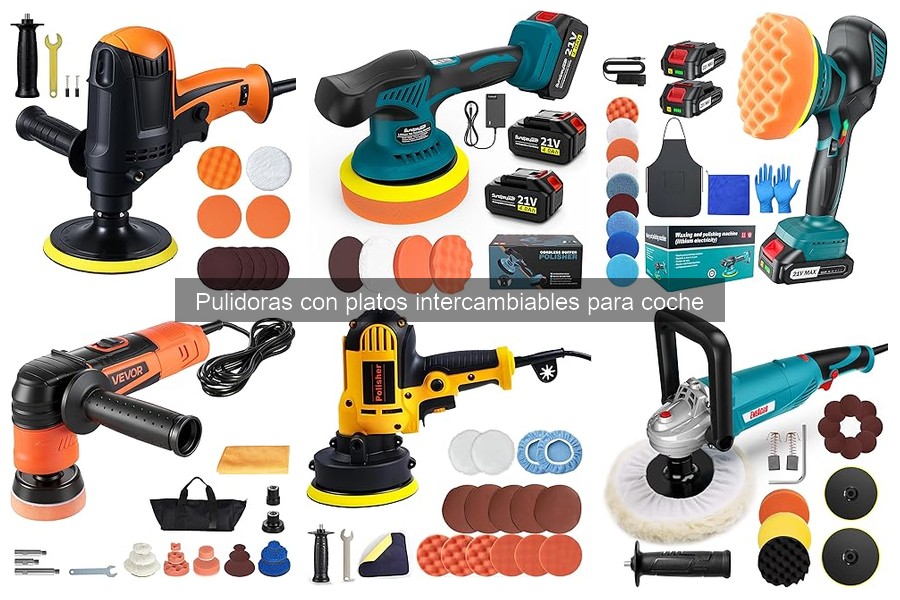 Precios de Pulidoras con Platos Intercambiables: Mejores Ofertas