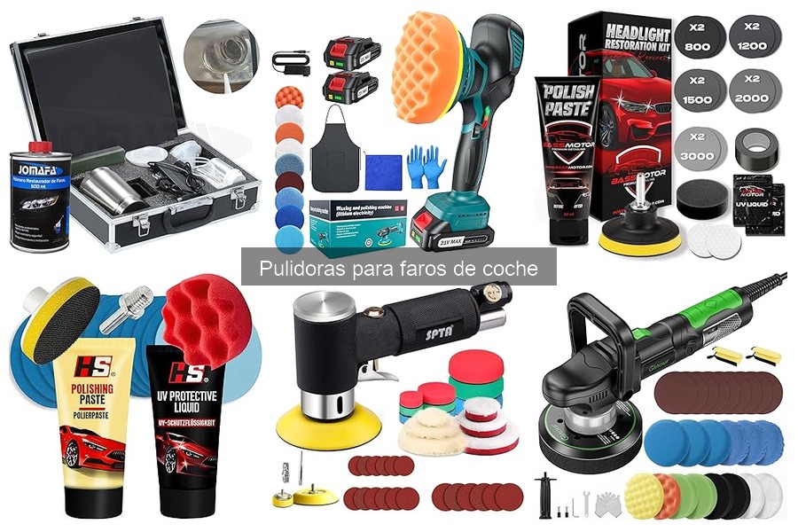 Precios de Pulidoras para Faros de Coche: Guía de Costos