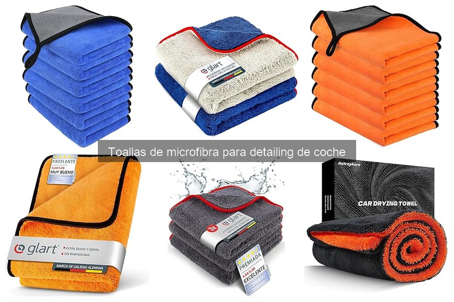 Precios Promedio de Toallas de Microfibra para Detailing