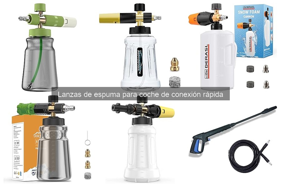 Precios y Dónde Comprar Lanzas de Espuma para Coche