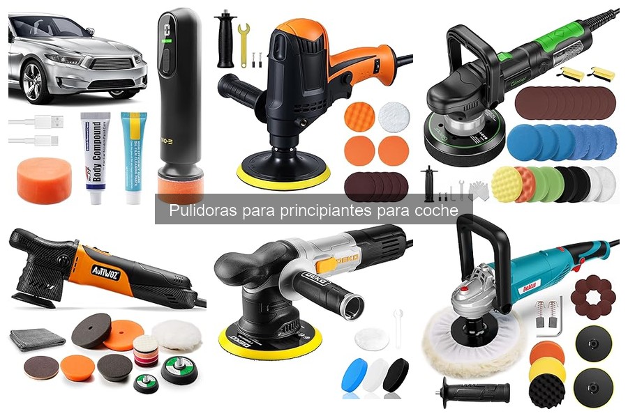 Precios y Dónde Comprar Pulidoras para Principiantes de Coche