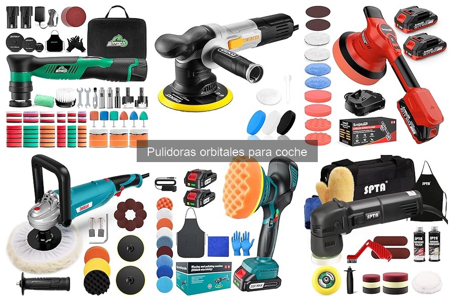 Precios y Ofertas de Pulidoras Orbitale para Coche